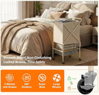 Laundry Basket with Wheels:88L Rolling Laundry Cart Foldable Metal Frame Dirty - Image 8