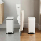 iTouchless 3 Gallon Slim Bathroom Trash Can - Image 2