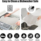 Silicone Dish Drying Mat for Kitchen Counter, Dish Drying Pad, Non-Slip Drain - Image 4