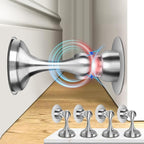 Magnetic Door Stoppers 4 Pack, Stainless Steel Door Stops - Image 8