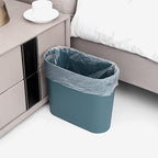 rejomiik Small Trash Can, 3.5 Gallon Slim Garbage Can Plastic Waste Basket - Image 5