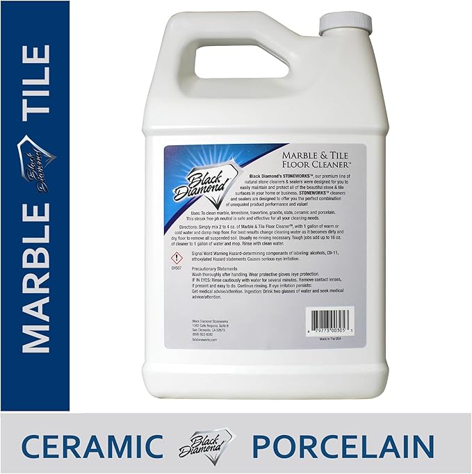 Black Diamond Stoneworks Marble & Tile Cleaner Gallon + Ultimate Grout Cleaner - Image 8