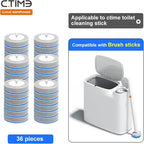 CTIME - 36 Replacement Toilet Brush Heads, Suitable - Image 3