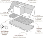 Boperzi Bathroom Counter Organizer - Image 4