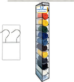 Closet Organization, 12 Section, Hanging Closet Organizer, Space Saving by Zebricolo