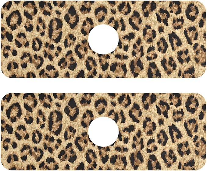 Kitchen Sink Splash Guard 2 PCS 14.7 Inch Sink Faucet Mat Splash Guard by Eyanle