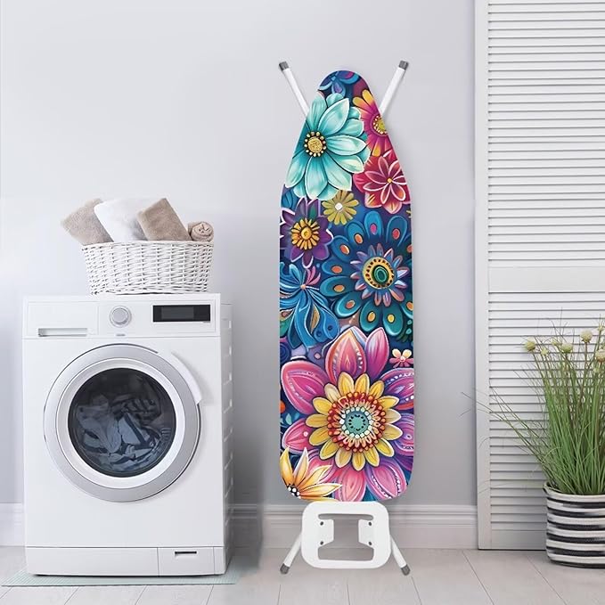 Iron Board Cover Standard Size, Floral Ironing Board Cover, Ironing Board Cover - Image 3