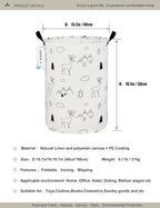 Round Fabric Storage Bin, Decorative Basket, Organizer Basket - Image 2