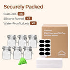 ComSaf 4 oz Glass Jars with Lid, Spice Jars, Small Mason Jar, Canning Jar - Image 8
