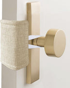Door Silencer Padded Door Latch Cover, Baby Door Cushion Quiet Closer Door Lock - Image 5