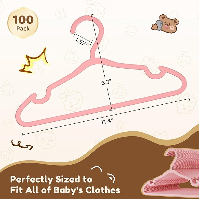 Plastic Kids Hangers - Image 2