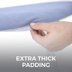 HOME GENIE Ironing Board Cover, Extra Thick Padding, Scorch Resistant Silicone - Image 6