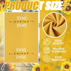 Bencailor 4 Pcs Sunflower Kitchen Towels Flower Floral Spring Hand Dish Towels - Image 3