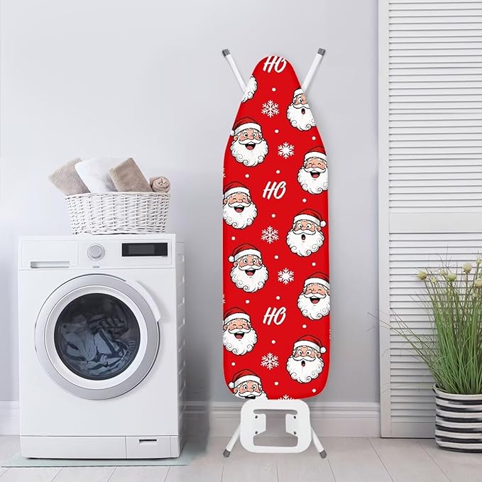 Cute Christmas Santa HOHOHO Ironing Board Cover Table Top Ironing Board Cover - Image 3