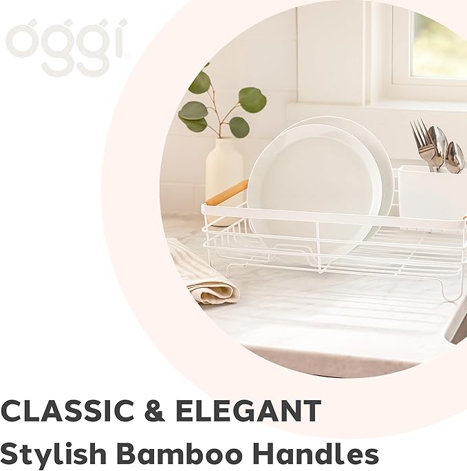 Oggi Large Dish Drying Rack - Image 4