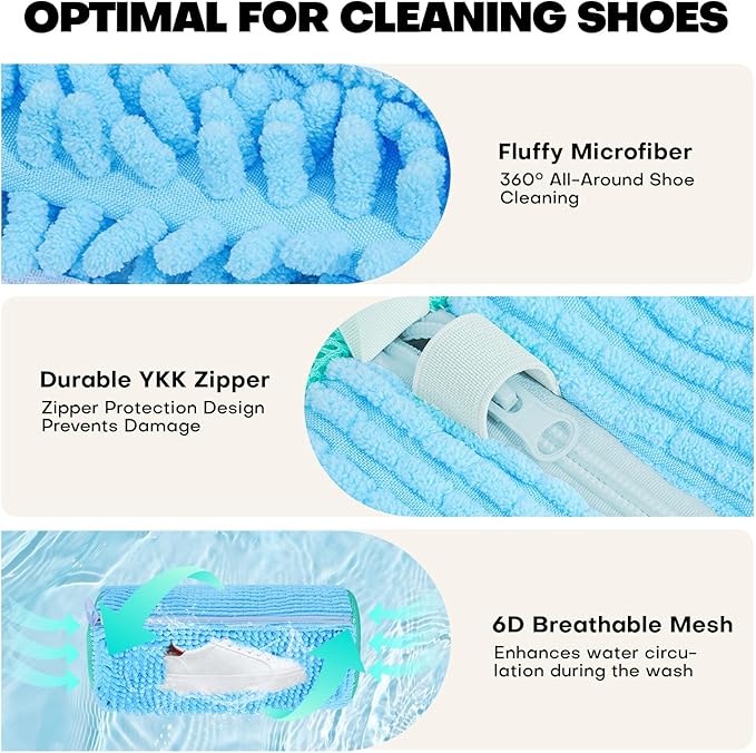 Shoe Washing Machine Bag: Laundry Shoe Bag - Image 3