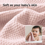 REDKISS Pink Towel Set, 6 Piece Premium Soft Bath Towel Set, Highly Absorbent - Image 6