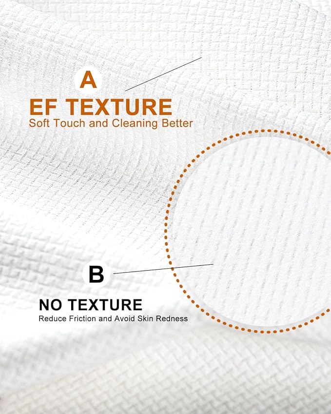 Disposable Face Towel, Biodegradable Facial Towels, Extra Thick Soft Large - Image 2