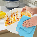 KinHwa Kitchen Washcloths for Dishes Absorbent Microfiber Dish Cloths Quick Dry - Image 6