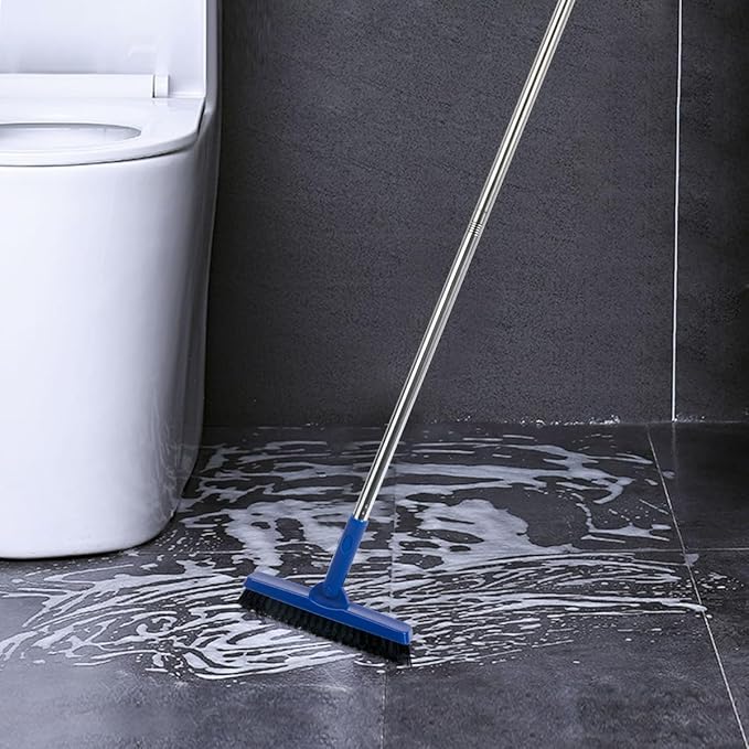 CELOX Grout Brush with Long Handle V-Shape Grout Line Scrubber with Stiff - Image 8