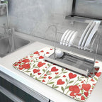 Valentine's Day Dish Drying Mat 18 x 24 Inch - Image 5