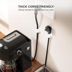 8 Pack Magnetic Cable Clip Organizer Cord Holder, Picozon Adhesive Cable - Image 4