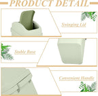 Sumind 3 Pcs 1.8 Gallon Bathroom Trash Can - Image 4
