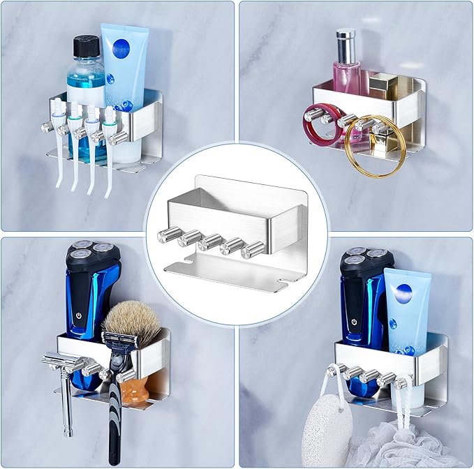 Electric Toothbrush Head Holder, Electric Toothbrush Holders Wall Mounted - Image 8