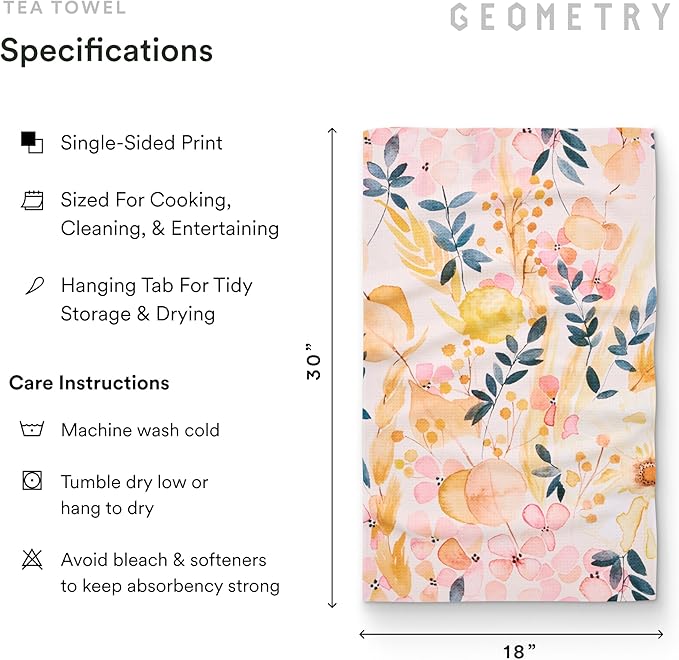 GEOMETRY Kitchen Tea Towels - Image 6