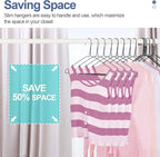 SPECILITE Wire Hangers 50 Pack, Metal Wire Clothes Hanger Bulk - Image 2