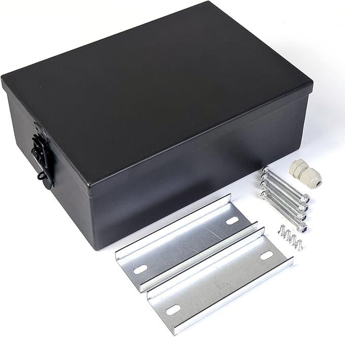 Lithium & Lead-Acid Battery Storage Box/Lipo Charging Box, Stainless Steel - Image 2