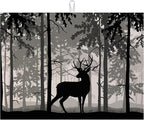 Forest Deer Dish Drying Mat for Kitchen Counter Microfiber Absorbent Dish Birch by VisittheDuibelproduct