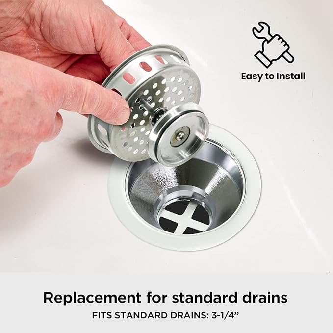 Highcraft 97343 Kitchen Sink Basket Strainer Replacement - Image 7