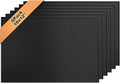 6 Pack Rubber Bar Mats for Countertop 18x12 Inch Black Silicone Coffee Bar Mats by Botyboty