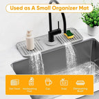 14.6 inch Faucet Mat for Kitchen Sink Splash GuardKitchen Sink Faucet Mat - Image 7