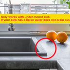GUUKIN Sponge Holder for Kitchen Sink, 9.8"×4.9" Silicone Dish Drying Mat - Image 6