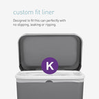 simplehuman Code K 200 Count, Dispenser Pack Custom Fit Liners, Drawstring - Image 3