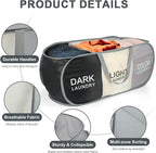 Seefoo 3-Section Foldable Hamper - Image 6