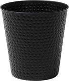 happimess HPM1110A Axel Modern Minimalist Hammered Steel 2-Gallon Wastebasket by Happimess
