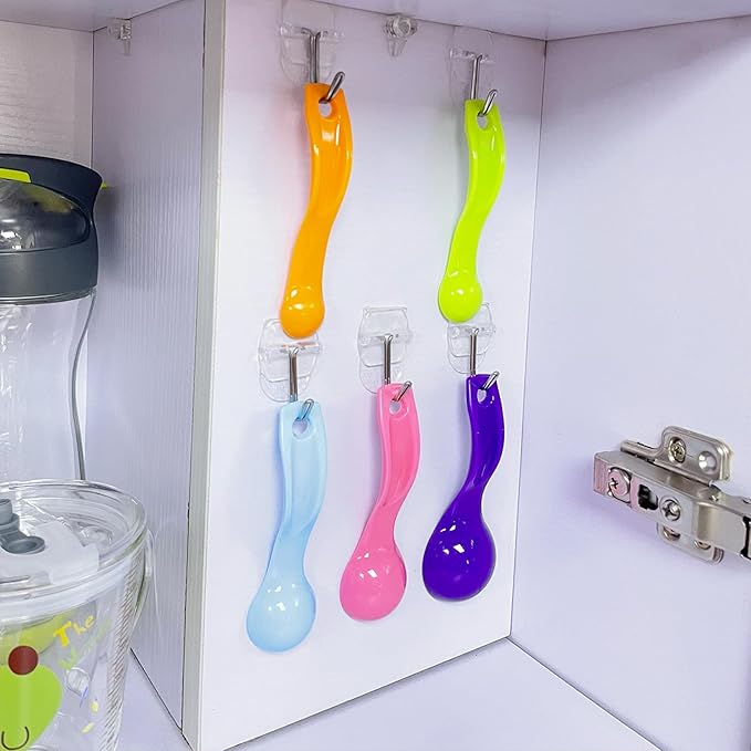 32 Small Wall Hooks for Hanging, - Image 8