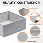 Criusia Drawer Organizers for Clothing 15 Pack, Foldable Fabric Closet - Image 6