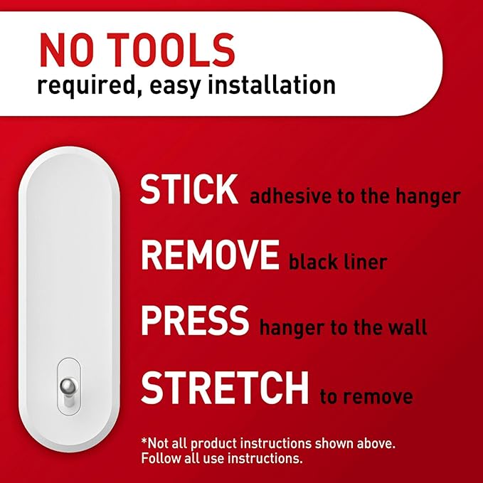 Command Large Wire Hooks, Holds up to 5 lb, 4 Hooks and 8 Strips, Damage-Free - Image 7