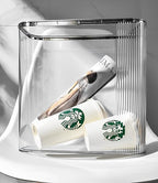 Sooyee Clear 14 Liter Bathroom Trash Can - Image 4