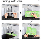 Kitchen Sink Splash Guard 2 PCS 14.7 Inch Sink Faucet Mat Splash Guard - Image 4