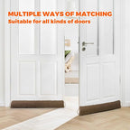 Holikme Weighted Door Draft Stopper, Heavy Duty Under Door Draft Blocker Bottom - Image 5