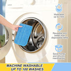 16.5 inch Reusable Mop Pads Microfiber Spray Mop Replacement Heads - Image 5