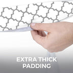HOME GENIE Ironing Board Cover, Extra Thick Padding, Scorch Resistant Silicone - Image 6