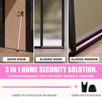 SECURITYMAN 3-in-1 Door Security Bar & Sliding Door Security Bar - Image 2
