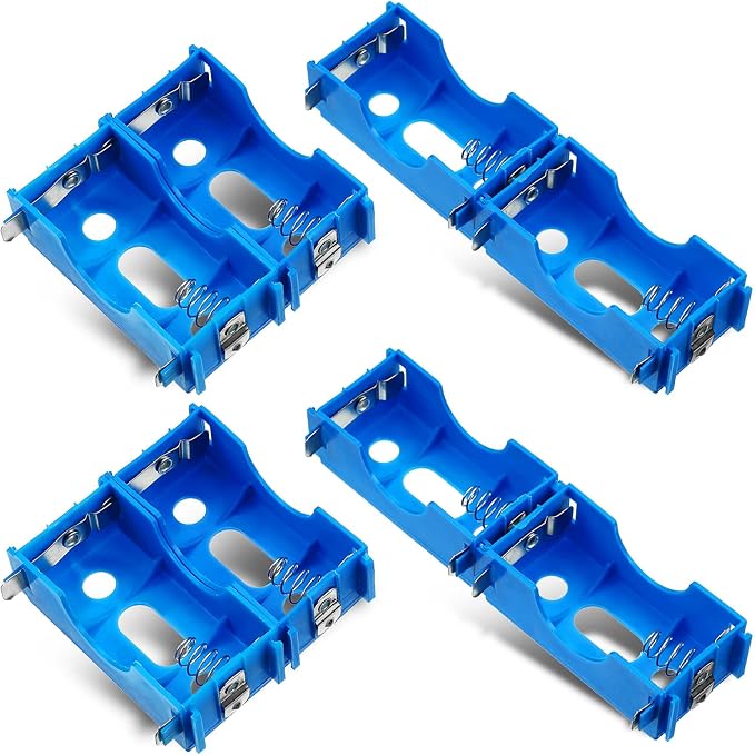 LEIFIDE 8 Pieces D Cell Battery Holder Series or Parallel Storage D Size by LEIFIDE