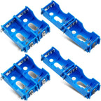 LEIFIDE 8 Pieces D Cell Battery Holder Series or Parallel Storage D Size by LEIFIDE
